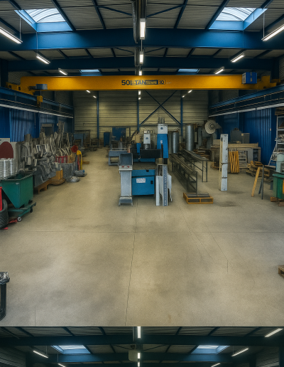 Usine du fabricant français de PLV ILV